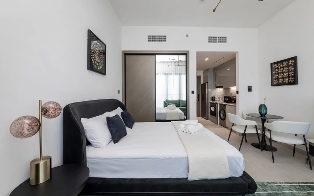 Sophisticated Binghatti Canal Studio Apartments