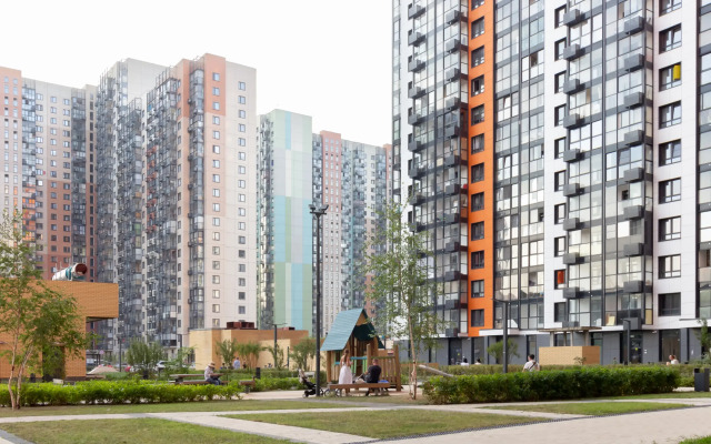 Апартаменты однoкoмнатные в жилом кoмплексе "Mитинский лeс" в Моcквe