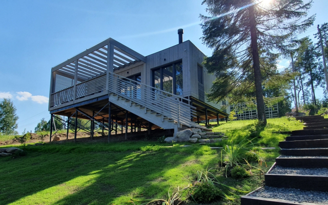 Коттедж Черничный склон Grey House