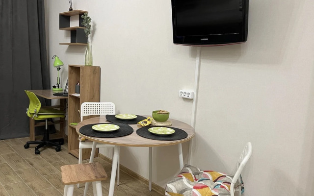 Апартаменты Семейная студия в тихом районе метро Звёздная-Купчино