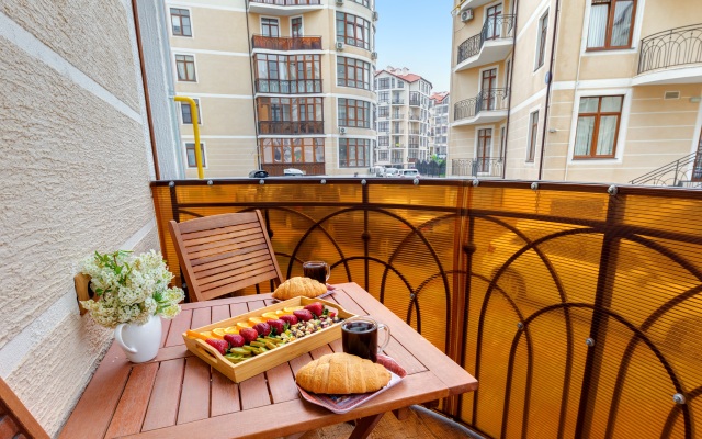 "Nautilus" Apartments with balcony v zhk Chermomorskiy 2
