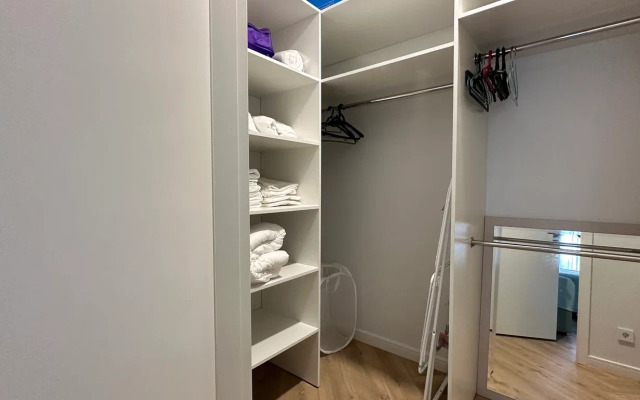 Апартаменты Du Soleil  Мятно Капучиновая Евродвушка