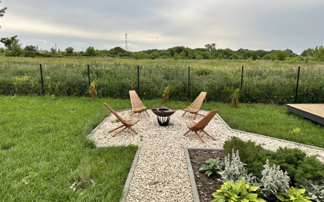 Частный дом Барнхауз с сауной и уличным джакузи