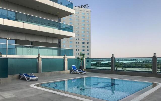 Апартаменты Studio | Burj khalifa & Lake view | Business Bay