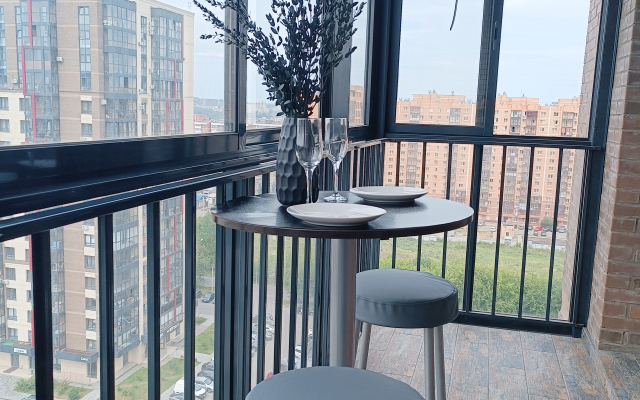 Апартаменты Комфорт с шикарным видом на город