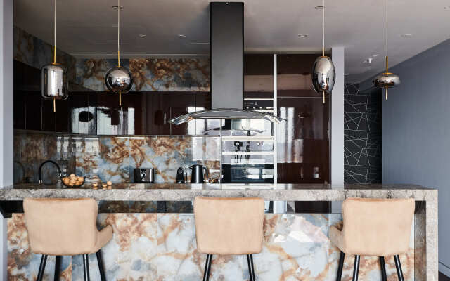 GM Apartments Shikarnaya Dvushka v Moskva Siti v Bashne Oko Flat