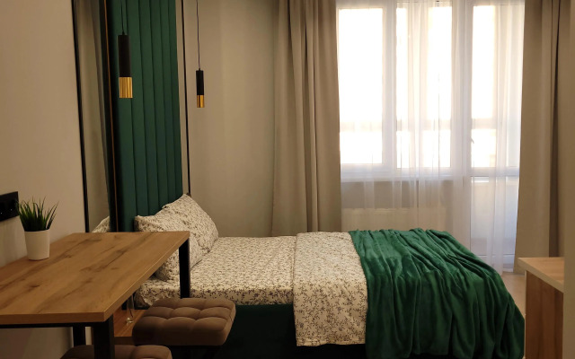 Studiya v novom elitnom ZhK Yablonevyij Flat