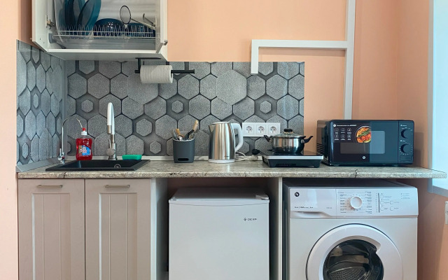 Квартира Персиковая студия