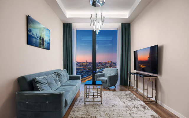 Уютный семейный апартамент на 31 этаже