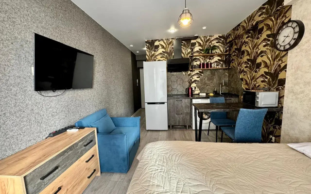Studiya u morya s balkonom. Karavella 126 Flat