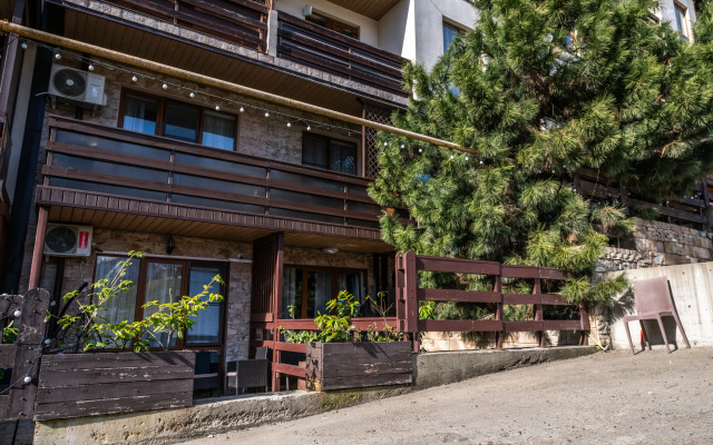 Oplot - Uyutnyj delyuks s terrasoj 2 Apartments