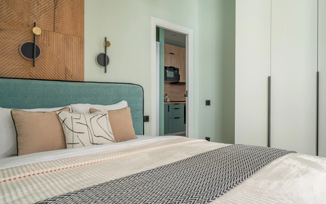 Апартаменты Евродвухкомнатные Stepanenkov на Шаумяна 30 на 4 этаже