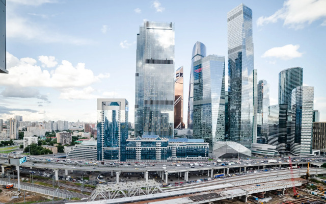 Апартаменты River Side Moscow City Мраморное море