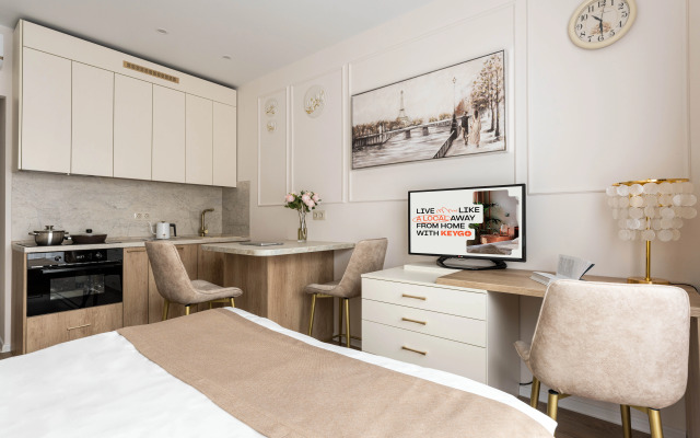 Апартаменты Студия KeyGo #1059 меньше шума, больше света