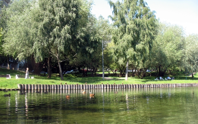 U Prudov v Oranzhevyh Cvetah Flat