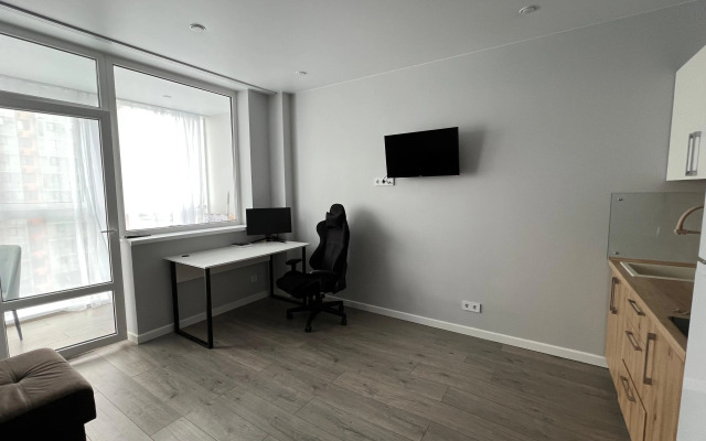 Studiya s Shikarnym Vidom na More Flat