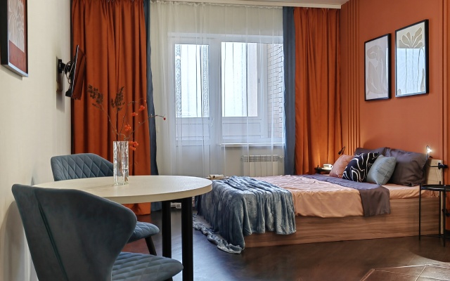 Апартаменты студия Рябиновый закат