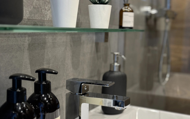 Апартаменты Двухуровневая студия с захватывающим видом на город