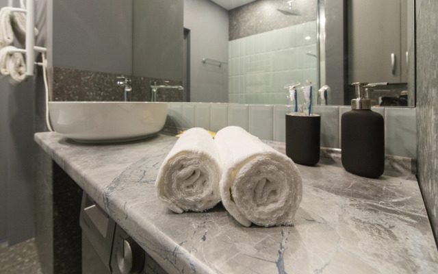 Апартаменты с видом на город и ванной