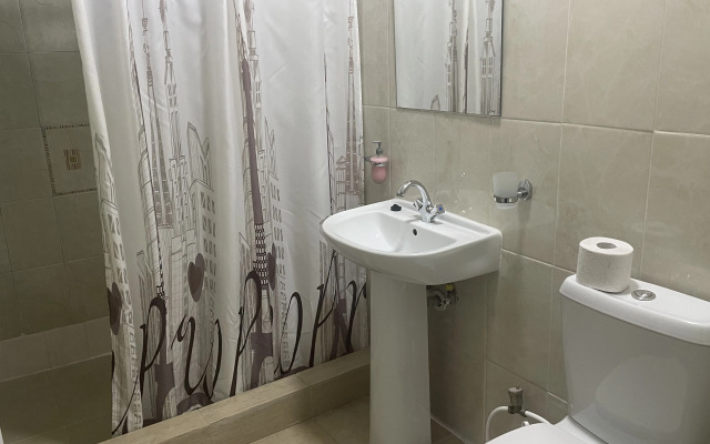 Trekhmestny S Sobstvennoy Vannoy Komnatoy Apartment