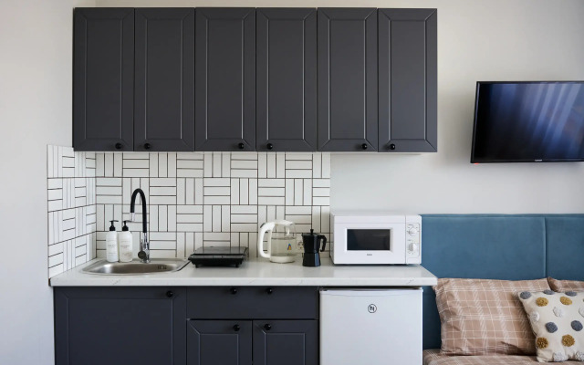 Квартира Студия синяя