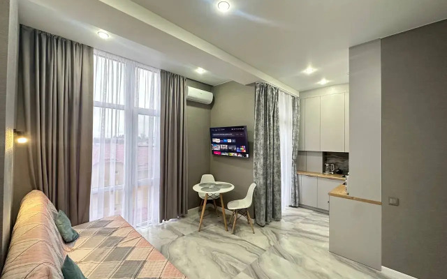 Апартаменты студия всего в 5-7 минутах ходьбы до моря