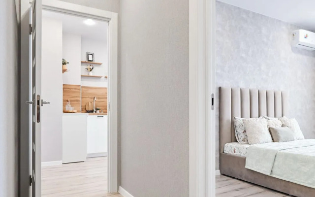 Квартира в ЖК Новый Горизонт для 6 гостей с балконом