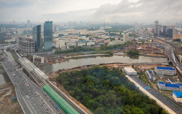 Studio apartments with panoramic views in Moscow City