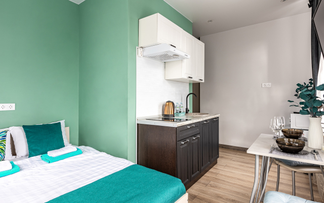 Uyutnaya studiya u metro Krasnoselskaya Apartments