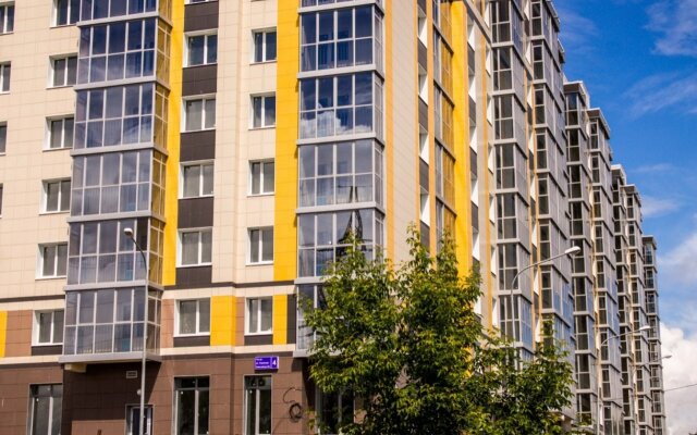 TatAparts oranzhevaya idilliya v sovremennoy studii Apartments