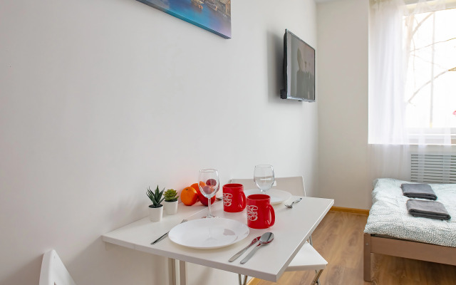 Уютная студия 1 на улице Котельникова