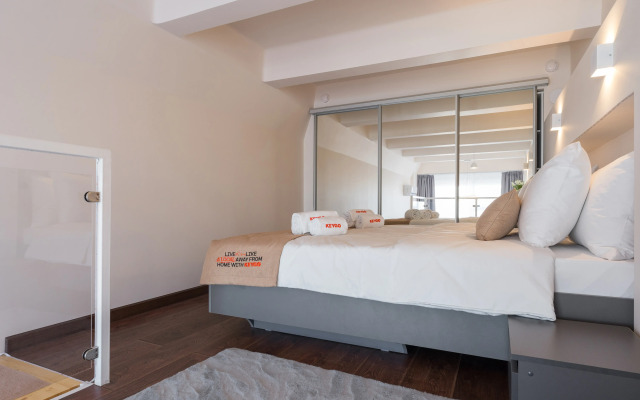 Апартаменты KeyGo 1002 Студия  Рядом с метро Марьина Роща