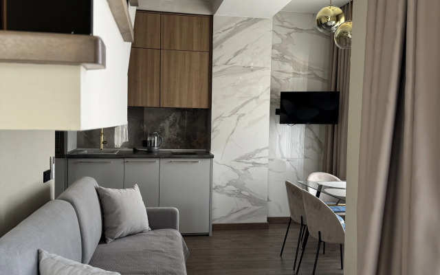 Dvuhurovneviye na Vtoroy Beregovoy Linii  Apartments