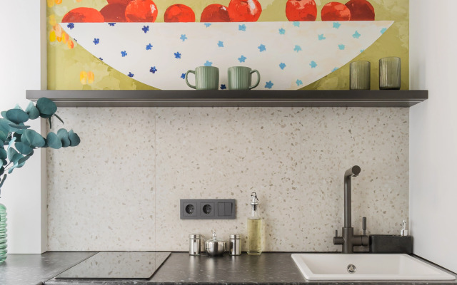 Квартира New Horizon Art Vinil 54 новое пространство с уникальным интерьером и технологиями умного дома