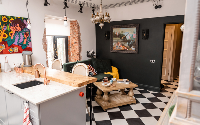 Апартаменты Дом у Реки loft Усадьба на Черниговской