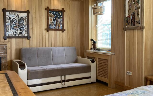 Частный дом с сауной и с зоной барбекю