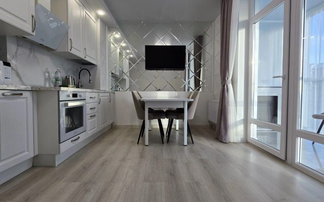 Апартаменты Видовые с парковкой около набережной и аквапарка Ривьера