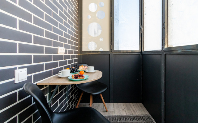 Квартира Дизайнерская студия с кондиционером (спортивный зал включен)