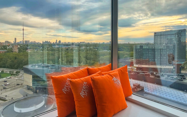 2 komn. De Luxe YES s vidom na VDNH i Ostankino Apartments