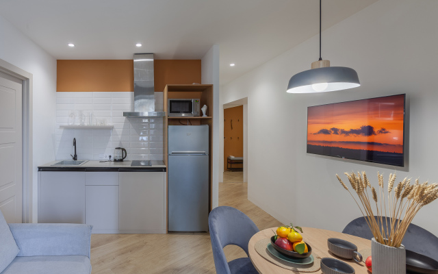 Apartments near Gagarin Park from the company "V-GOSTI"