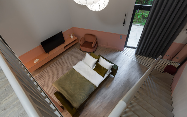 Апартаменты  3-х Комнатные Двухуровневые Pina Colada