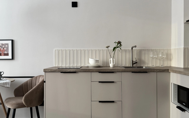 Квартира Комфортная студия на Набережной рядом с термами Баден-Баден