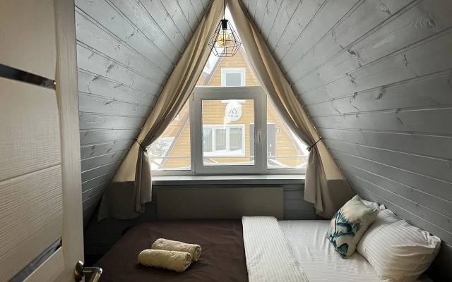 Частный дом уютный A-frame Orange