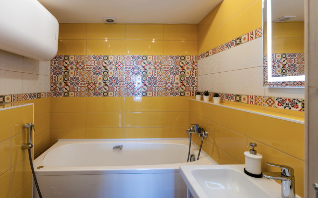 Dvukhurovnevaya S Terrasoy dlya pary Flat