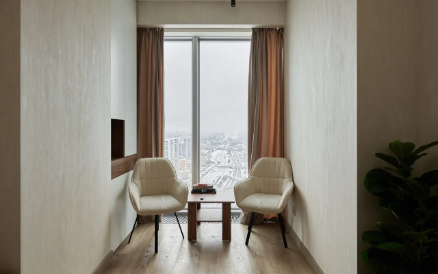 S Vidom Na Gorod I Reku 54-5 Apartment