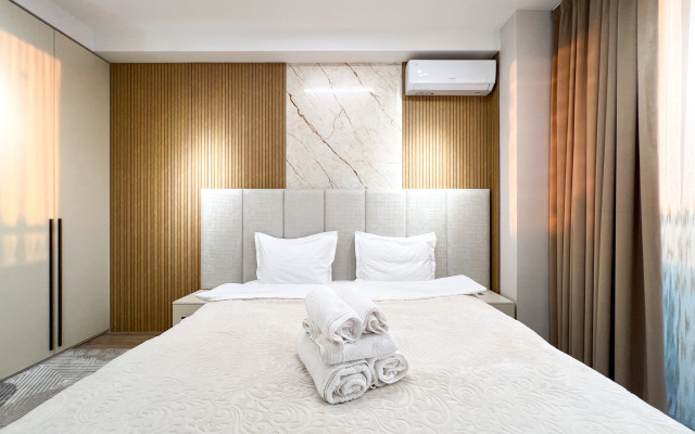 Апартаменты Премиальная двухкомнатная квартира с панорамным видом на Ташкент