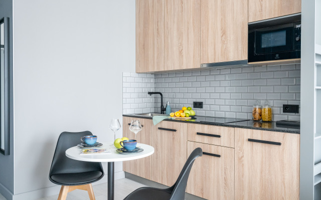 Апартаменты Sova Yard View Beige