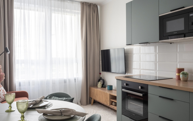 Квартира Smart Apart видовая рядом с Москва-Сити для 5 гостей
