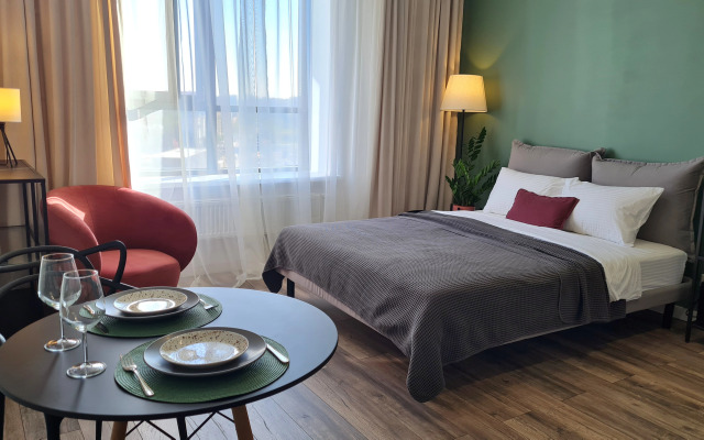 Green Studio Apartment