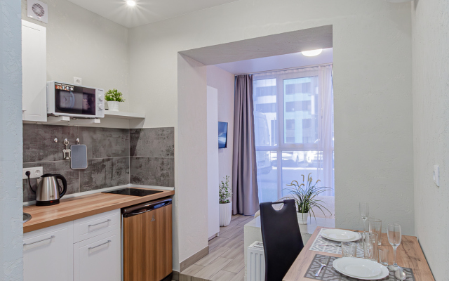 Studiya V Tsentre Kazani Vozle Rechnogo Porta Apartments